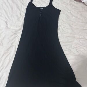 Sophisticated Black Strapless Dress